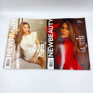 Lot of 2 New Beauty 2025 Magazines